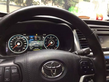 LCD Instrument Cluster for toyota highlander
