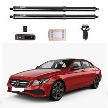 Electric car tailgate opening closing assist system