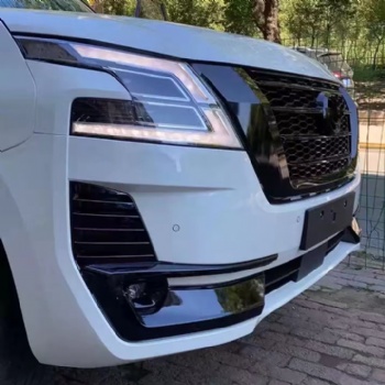 car led headlight and body kit for nissan patrol Y62