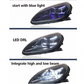 Matrix LED Headlight Assembly For Porsche Macan